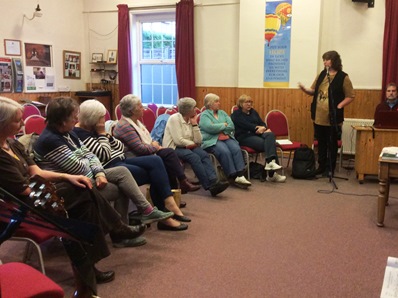 Vera at Singing Meeting